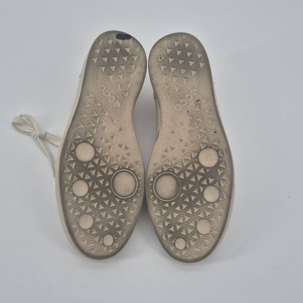 ECCO Women’s Street Lite Court White Sneaker Size 8.5 - Picture 5 of 6